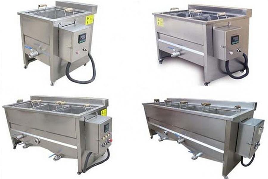 Commercial Batch-Type Potato Chip & French Fry Blanching Frying Machines