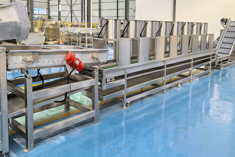 vibration de-oiling machine