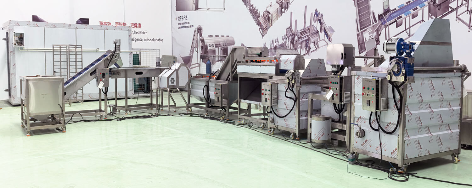 Semi-automatic Frozen French Fries Production Line Batch Type French Fries Machines